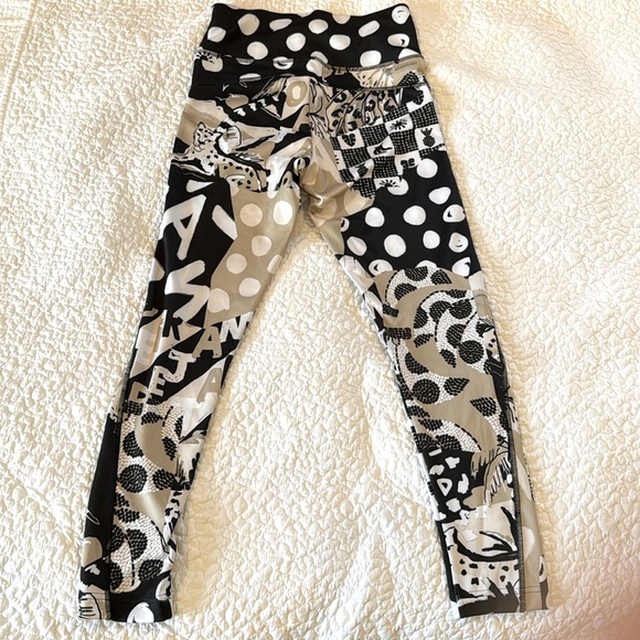 Adidas x Farm Rio Athletic Leggings - Size Small - Picture 4 of 4